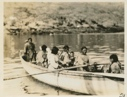 Image of Eskimos [Inuit] in boat
